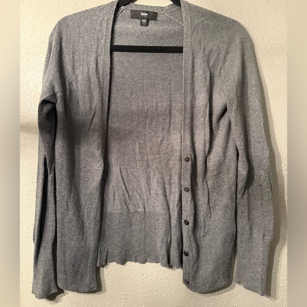 Mossimo Supply Co. Gray Women's Cardigan